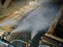 suppress dust