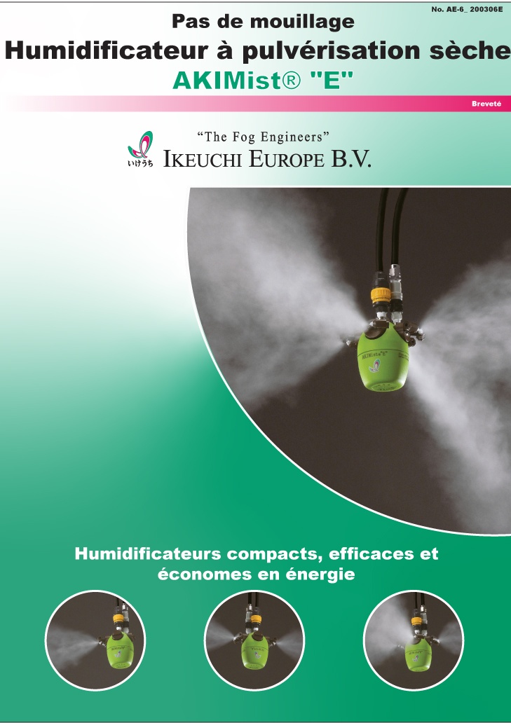 Humidificateur à brouillard sec AKIMist E