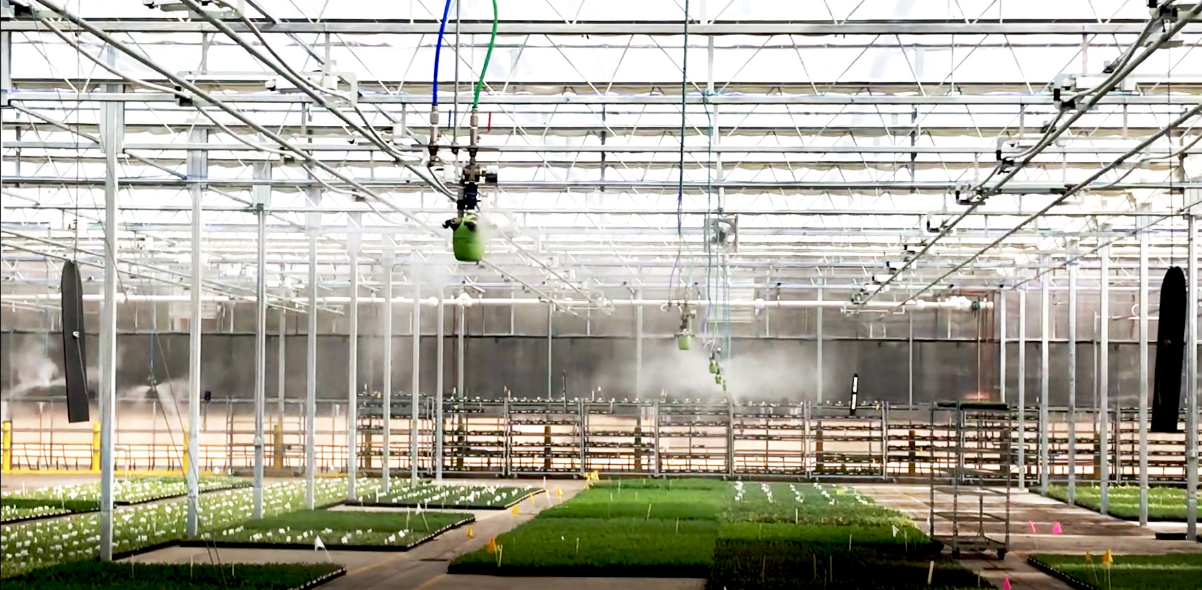 Akimist humidification control in greenhouses